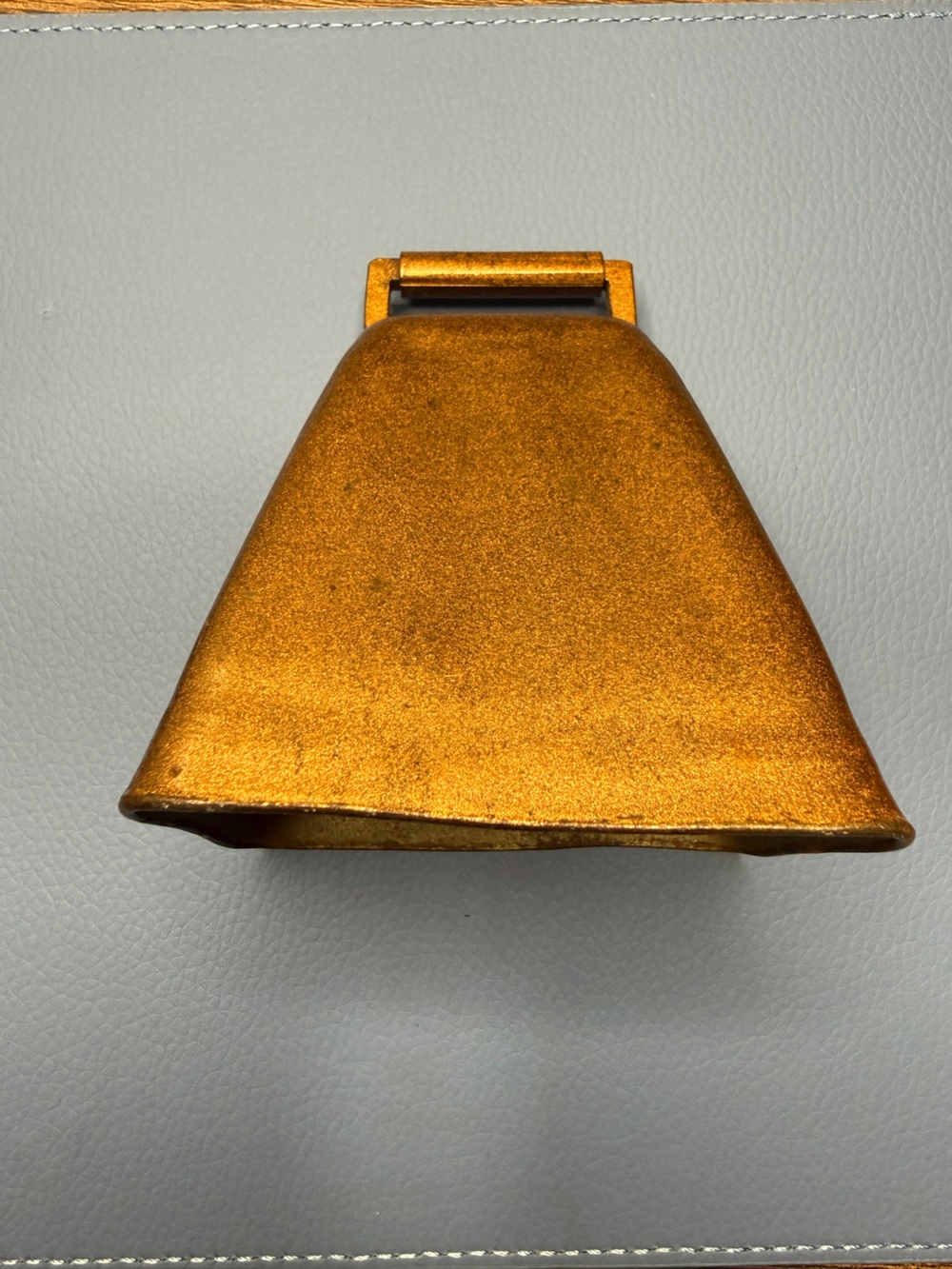 Metallic Gold Cowbell Accessory - Men Accessories